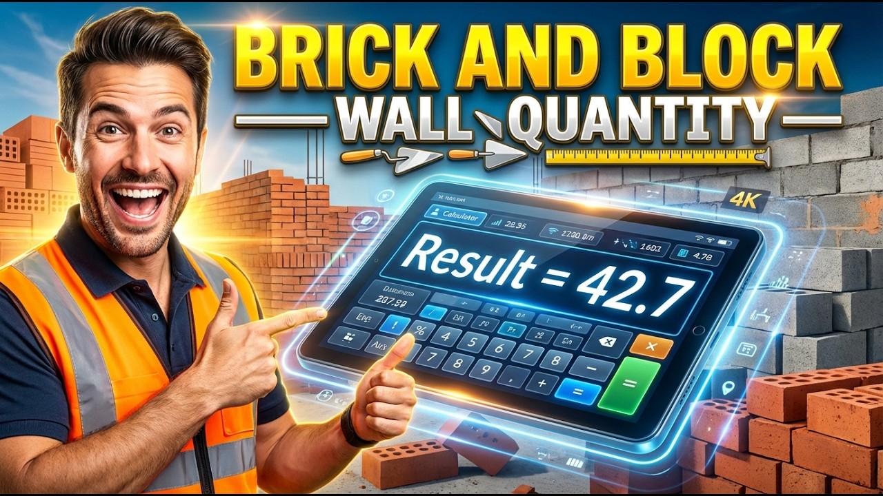 Brick and Block Calculator — Wall Quantity