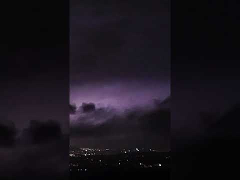 Intensa tormenta eléctrica en el Gran Concepción