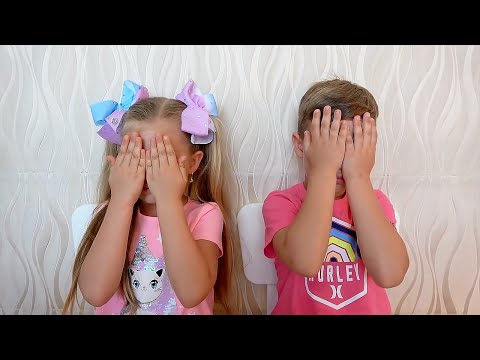 Diana e Roma Fazem um Desafio de Chocolate