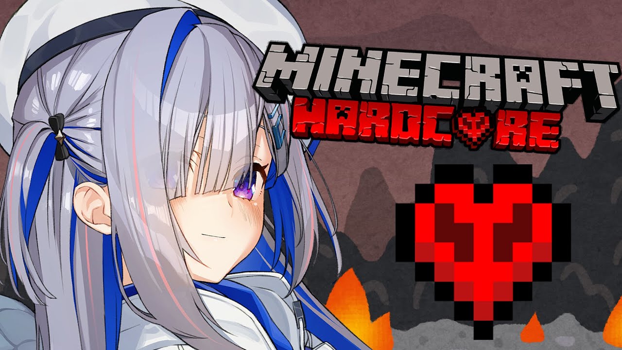 【Minecraft】ハードコアでネザライトゲットリベンジ！！【天音かなた/ホロライブ】