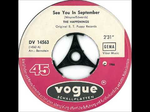 The Happenings - See You In September on 1966 Vogue Records.