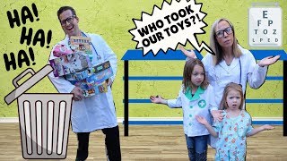 Toy Doctor Lucy vs Real Doctor Jason