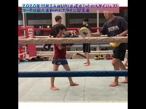 攻撃の後のディフェンス:2020年11月24日UMI出稽古ミット打ちダイジェスト
