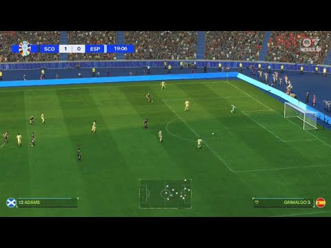 Euros 2024 scotland vs Spain last 16