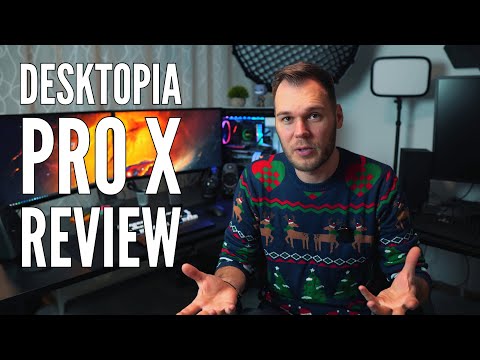 Ergotopia Desktopia Pro X | REVIEW VIDEO