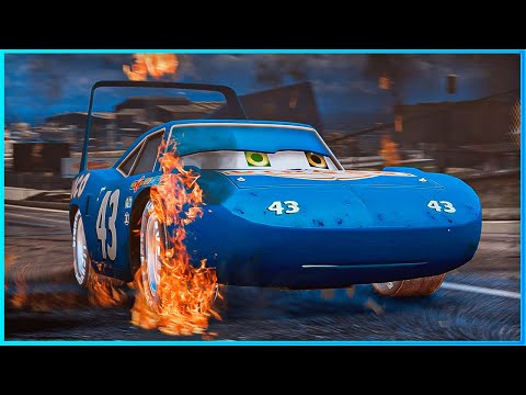*CRAZY* Cars King Dinoco Crashes Ep.9 – GTA 5
