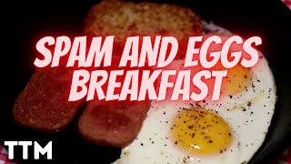 Spam and Eggs Breakfast