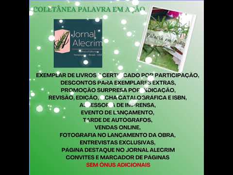 COLETÂNEA PALAVRA EM AÇÃO - PARTICIPE! INSCREVA-SE!