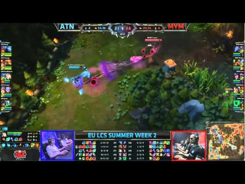 Czaru teleport homeguards fail | ATN vs MYM | EU LCS