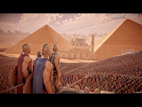 8 Million Persians Lay Siege to Egyptian City | Ultimate Epic Battle Simulator 2 | UEBS 2
