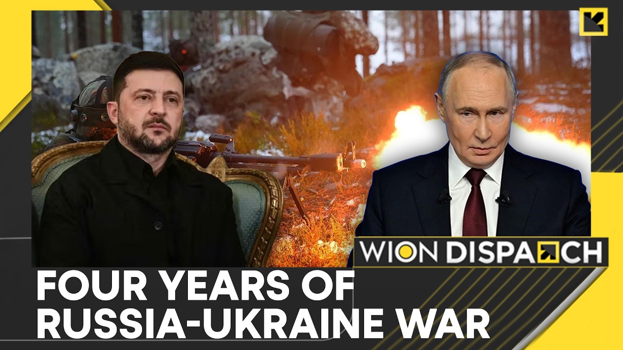 Russia-Ukraine War Enters Fifth Year: Zelensky Says Putin ‘Embodies the War’ | WION Dispatch