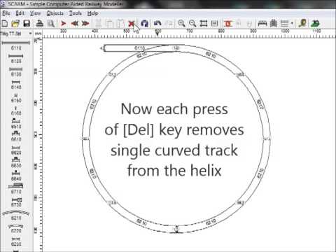 SCARM - Editing helix with sectional tracks