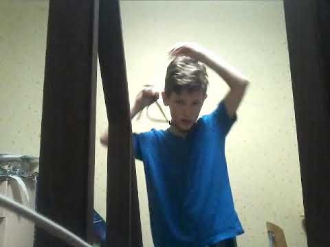 Веревка сквозь шею + обучение фокусу