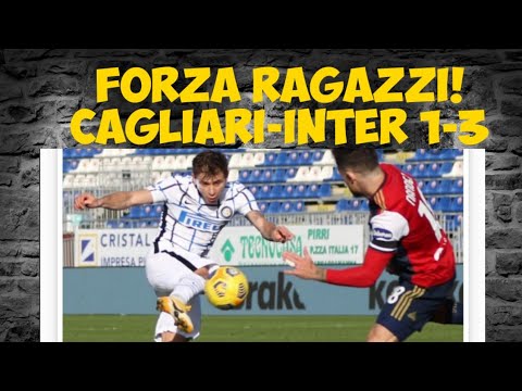 GRANDE REAZIONE!! CAGLIARI - INTER 1 A 3!!!
