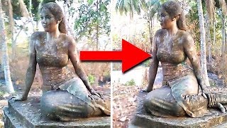 10 Scary Moving Statues That Scientists Can&#39;t Explain!
