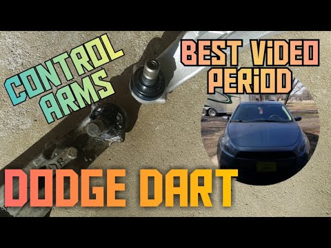 How to replace the front control arms with ball joints on a 2013-2016 Dodge Dart