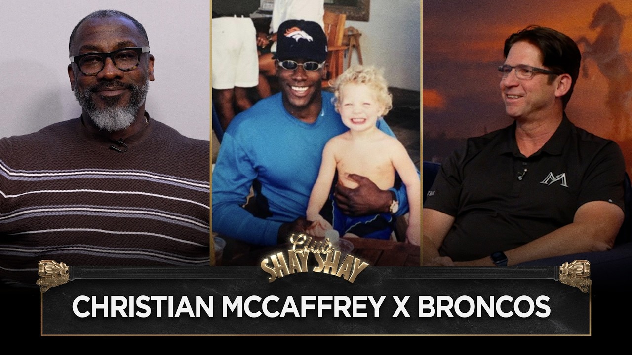 Christian McCaffrey Grew Up In The Denver Broncos Locker Room With Shannon Sharpe & More