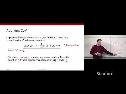 Stanford AA203 Optimal and Learning-Based Control | Spring 2026 | Lecture 4: Indirect Methods