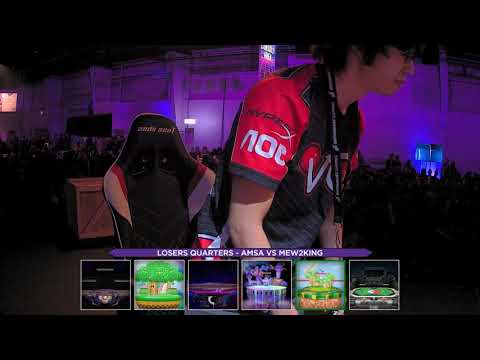 Mew2King vs aMSa - EGLX 2018 - Melee Losers Quarters