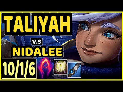 BABIP (TALIYAH) vs NIDALEE - 10/1/6 KDA JUNGLE CHALLENGER GAMEPLAY - OC