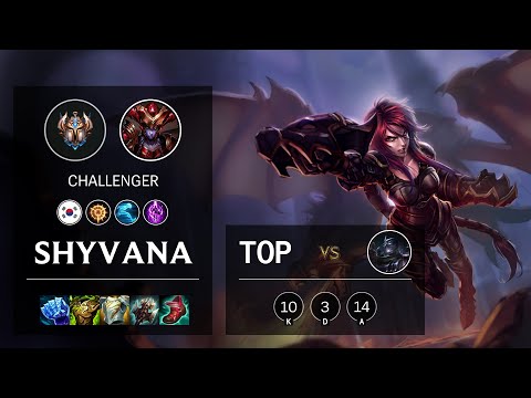 Shyvana Top vs Shen - KR Challenger Patch 11.24