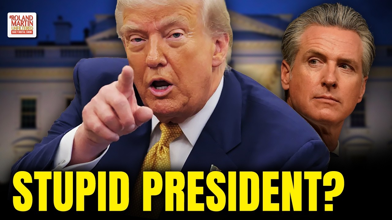 Trump’s “Stupid President” Attack On Newsom Backfires. He Just Described Himself