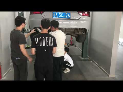 Install Audi A7 C7 2009-2015 install RS7 style rear diffuser.