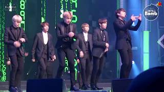 BANGTAN BOMB Rainism Special stage @ MBC 가요대