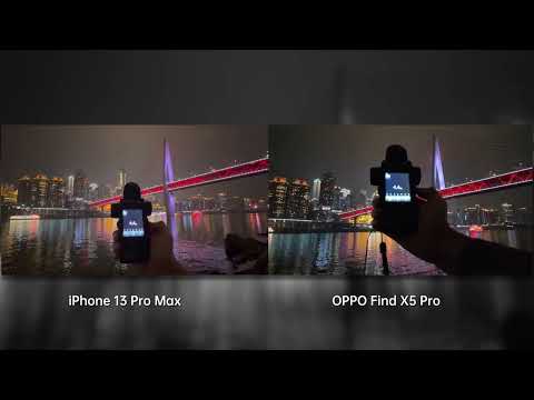 OPPO Find X5 Pro | 4K Ultra Night Video Comparison