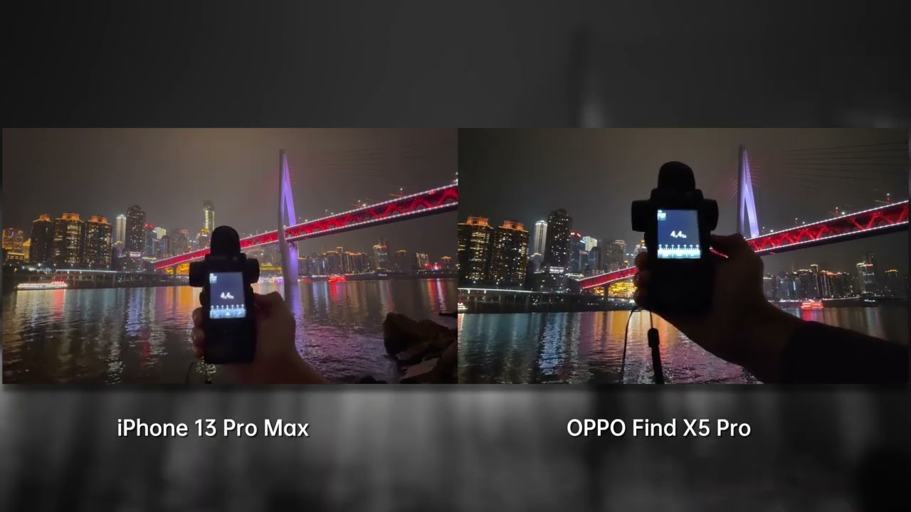 OPPO Find X5 Pro | 4K Ultra Night Video Comparison
