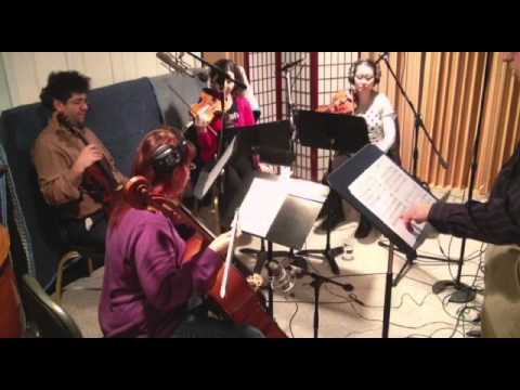 Recording Strings for Marci Geller CD!