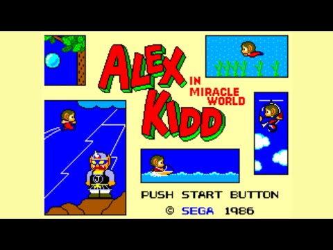 Alex Kidd In Miracle World(master system) music ost -