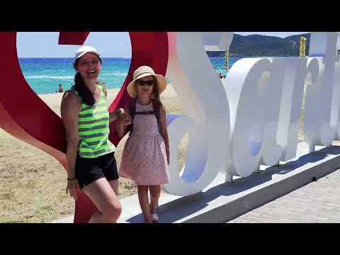 Summer vacation in Sarti, Greece