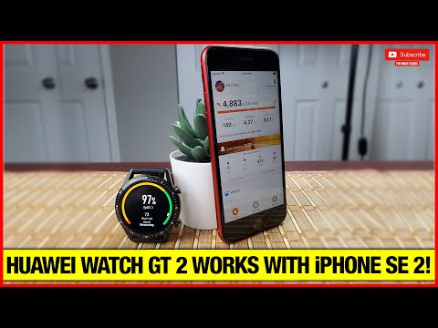 Huawei Watch GT 2 works with iPhone!