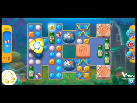 Fishdom. 9617 level no boosters and diamonds. 15 moves