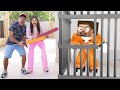 Prisoner Escapes The Security Prison in Minecraft Animation