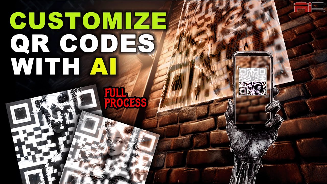 Create Custom AI Generated QR Codes with Stable Diffusion | Step-by-Step Tutorial
