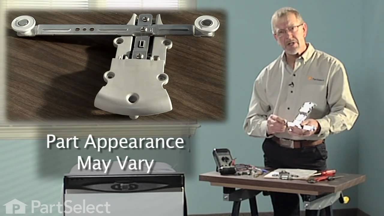Replacing your Maytag Dishwasher Rack Adjuster with Wheels - Left Side Replacing your Maytag Dishwasher Rack Adjuster with Wheels - Left Side