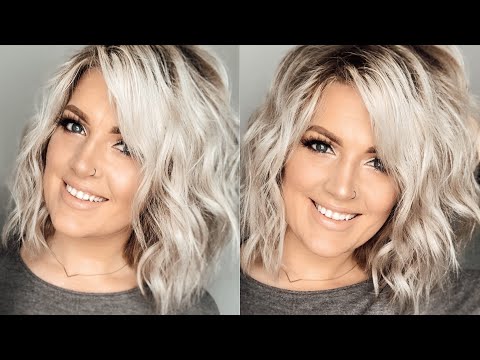 STYLING SHORT HAIR WITH A WAND
