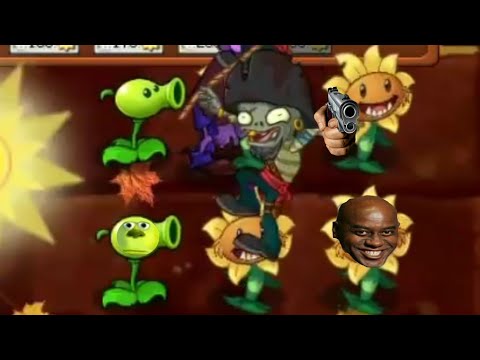 1-6&1-7 gameplay | PvZ Living Dead Mode A branch(A87-E