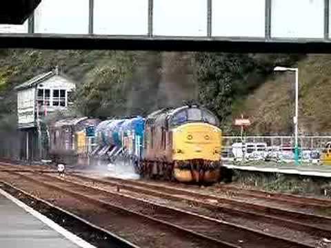 37194 and 37261 RHTT at Bangor