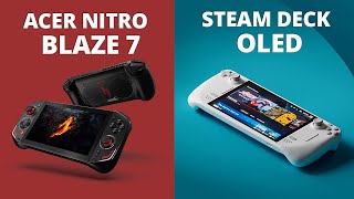 Acer Nitro Blaze 7 Vs Steam Deck OLED | A New Rival?