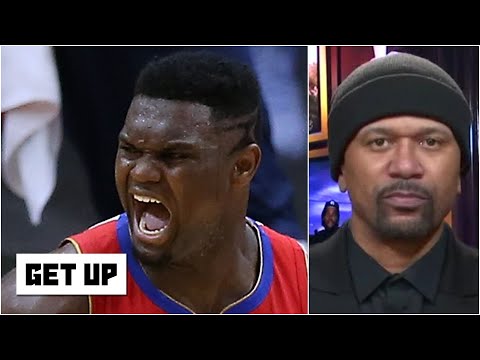 杰倫-羅斯回答。Zion Williamson是否已經從被高估變成了被低估？| 起床 (Jalen Rose answers: Has Zion Williamson gone from overhyped to underappreciated? | Get Up)