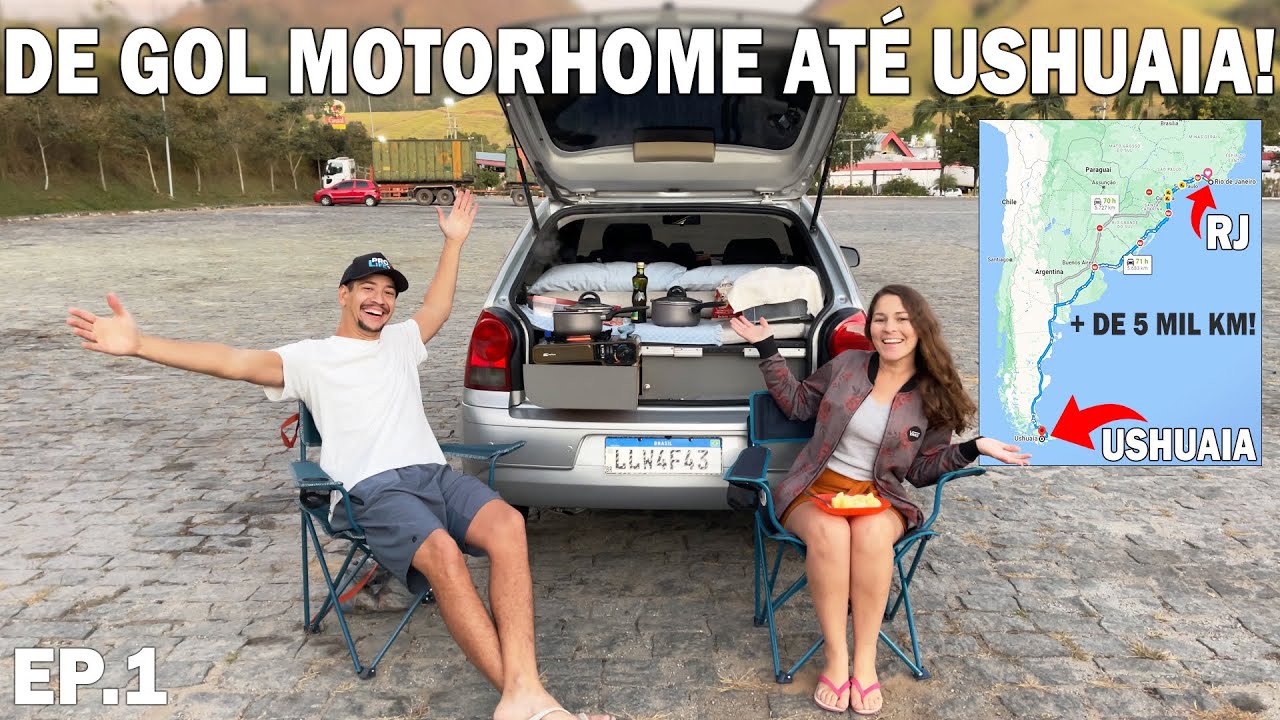 COMEÇAMOS A NOVA VIAGEM A CAMINHO DO USHUAIA! T3 EP.1
