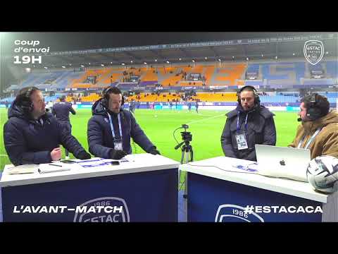 Renaud Ripart dans l'avant-match au Café Troyen / ESTAC - Ajaccio