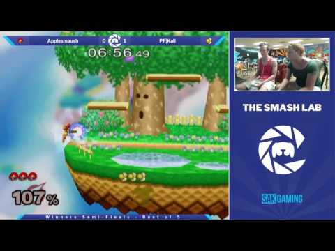The Smash Lab 95 Winners Semis - Applesmaush (Samus) vs PF|Kali (Yoshi)