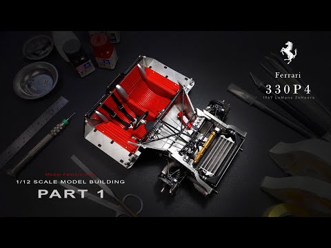 Thumbnail for #01 Ferrari 330P4 | Model Factory Hiro | 1/12 | Scale Model Building | ASMR | by Ferrari 330