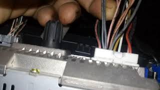 Esquema elétrico dos fios de auto falantes da Renault captur 2019