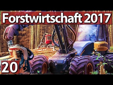 FORSTWIRTSCHAFT 2017 #20 FETTE NEUE SÄGE ►Lets Play Forestry