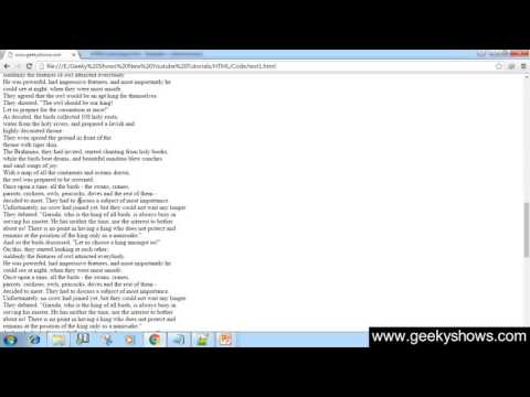 1 Introduction to HTML Hindi